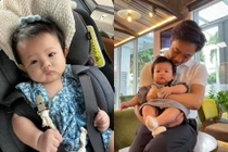 Con gái Cường Đô La 1 tuổi đã có "siêu xe"