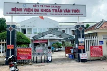 Bệnh viện đa khoa Trần Văn Thời.