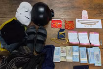 Tang vật vụ trộm cắp.