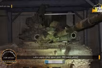Quân đội Syria mất một xe tăng T-90 ở Aleppo