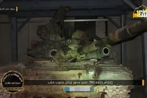 Quân đội Syria mất một xe tăng T-90 ở Aleppo