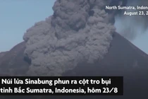 Núi lửa Indonesia tiếp tục phun trào tro bụi cao hơn 1.000 m