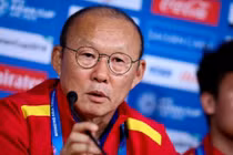 HLV Park: “Tuyển Việt Nam sẽ cố gắng kiếm điểm trước Nhật Bản”