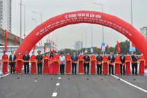 Khánh thành tuyến đường Vành đai 3 đi thấp qua hồ Linh Đàm
