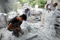 Phân biệt đá tạc và đá đúc