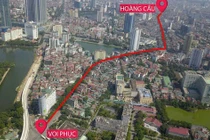 Toàn cảnh tuyến đường 2,2km "đắt nhất hành tinh" ở Thủ đô