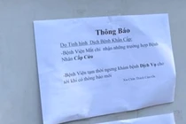 Bệnh viện Mắt TP.HCM tạm ngưng khám bệnh vì COVID-19