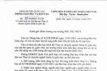 Phòng GD&ĐT huyện Quốc Oai: Thông báo tuyển sinh Thạc sỹ Quản lý giáo dục