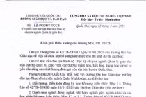 Phòng GD&ĐT huyện Quốc Oai: Thông báo tuyển sinh Thạc sỹ Quản lý giáo dục