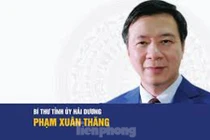 Ông Phạm Xuân Thăng giữ chức Chủ tịch HĐND tỉnh Hải Dương