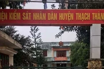 Thanh Hóa: Viện phó Viện kiểm sát treo cổ tử vong trong cơ quan