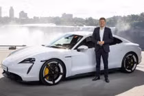 Porsche Taycan Turbo chạy điện đầu tiên cập cảng Việt Nam