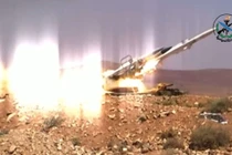 Phòng không quân đội Syria đánh trả cuộc tấn công bằng tên lửa của Israel