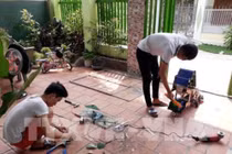 Máy thu gom nông sản