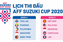 Lịch thi đấu AFF Suzuki Cup 2020 đầy đủ nhất