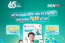 Ưu đãi khi liên kết BIDV trên Ví VNPAY