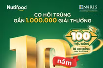 Nhân dịp sinh nhật 10 năm, Nutifood GrowPLUS+ triển khai chương trình “Nền tảng vững vàng, Lớn khôn vượt bậc” với hàng ngàn suất học bổng lên tới 18 tỷ đồng.