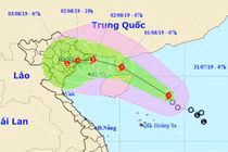 Áp thấp nhiệt đới mạnh thành bão số 3, giật cấp 11 khi đổ bộ