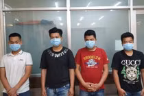 Các thành viên trong nhóm trộm chó bị bắt.