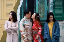 Phố phường vắng vẻ sáng mùng 1 Tết