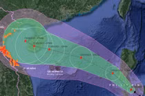 Hai kịch bản di chuyển của bão Conson trên Biển Đông