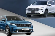 Doanh số Kia Sorento giảm ba tháng liên tiếp, SantaFe đứt mạch tăng