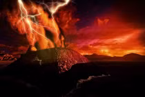 Sao Hoả sống sót qua 500 triệu năm bị ‘nấu’ bởi siêu núi lửa phun trào