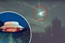 Vật thể bí ẩn soi sáng bầu trời đêm ở Nga