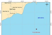 Động đất ngoài khơi Bình Thuận có gây sóng thần?