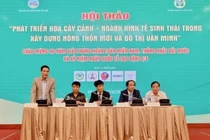 'Phát triển hoa, cây cảnh – ngành kinh tế sinh thái trong xây dựng nông thôn mới và đô thị văn minh'.