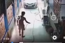 Nóng: Cảnh tượng hãi hùng hai vợ chồng bị điện giật ngã trên nền nhà