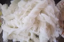 Không nên để bún trong tủ lạnh