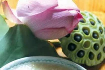 Cháo lá sen + sơn tra giảm mỡ máu 