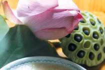 Cháo lá sen + sơn tra giảm mỡ máu 