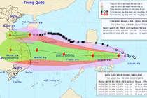 Bão Molave có thể mạnh cấp 13 trước khi đổ bộ