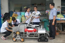 Robot hỗ trợ chữa cháy