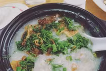 Bà bầu ăn cháo cá chép nấu cả con