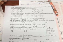 Điều tra thông tin thí sinh lên mạng nhờ người giải đề Toán