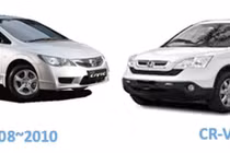 Honda Việt Nam triển khai chiến dịch triệu hồi xe Honda Civic và CR-V để thay thế bộ thổi khí của túi khí phía trước