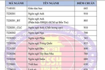 Điểm chuẩn năng lực vào Nhân văn, Bách khoa TPHCM tăng mạnh