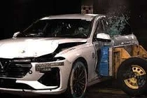 Video thử nghiệm va chạm xe VinFast Lux tại châu Âu