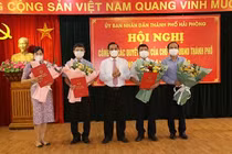 Hải Phòng bổ nhiệm nhiều lãnh đạo sở ngành