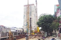 Không tháo dỡ một phần diện tích vi phạm tại dự án Tân Bình Apartment