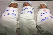 Bỏ điều trị vô sinh, bất ngờ người phụ nữ trẻ mang thai ba