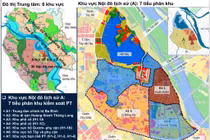 Quy hoạch phân khu nội đô lịch sử: Không gian đô thị chủ yếu là công trình thấp tầng