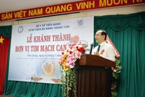 Tiền Giang đã có đơn vị tim mạch can thiệp