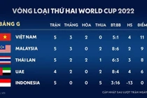 Vòng loại World Cup bị hoãn sang năm 2021
