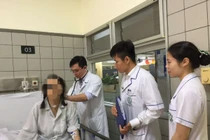 Cứu bệnh nhân u trung thất xâm lấn tim, phổi