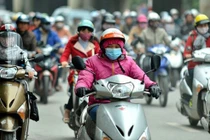  Không khí lạnh kéo dài cả tuần ở Miền Bắc