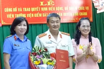 Thành phố Thủ Đức có Viện trưởng Viện kiểm sát